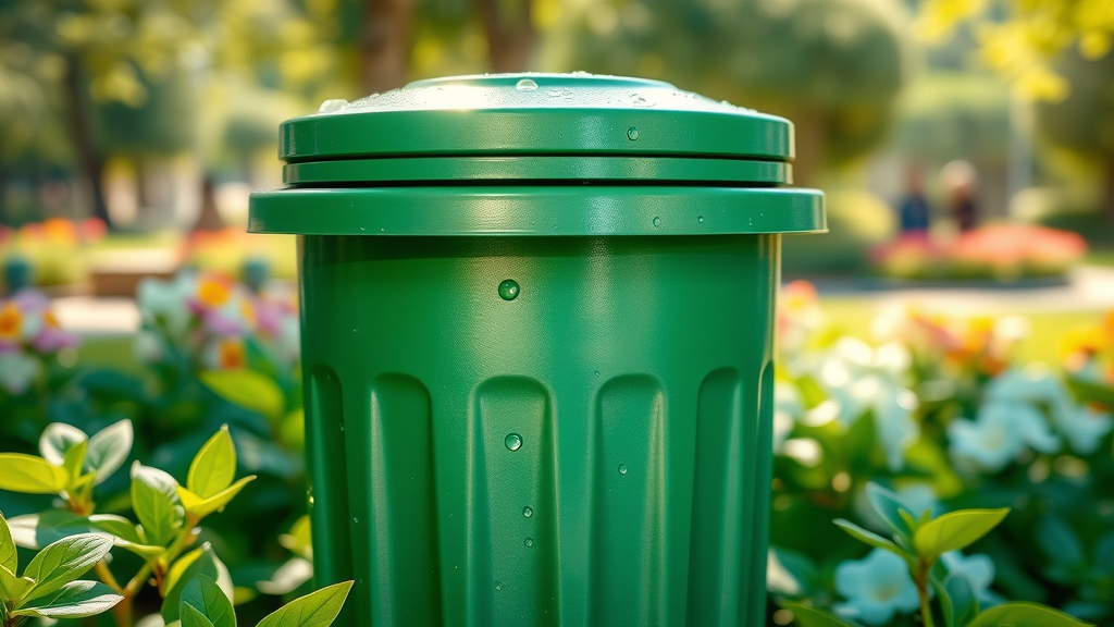 eco friendly bin cleaning south charlotte community clean trash bin with leaves