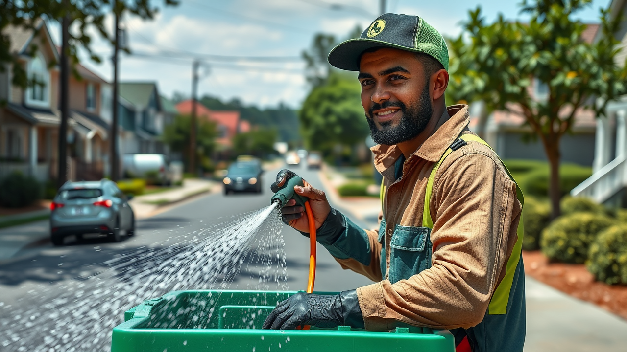 cleaning garbage cans bin cleaning south charlotte eco equipment